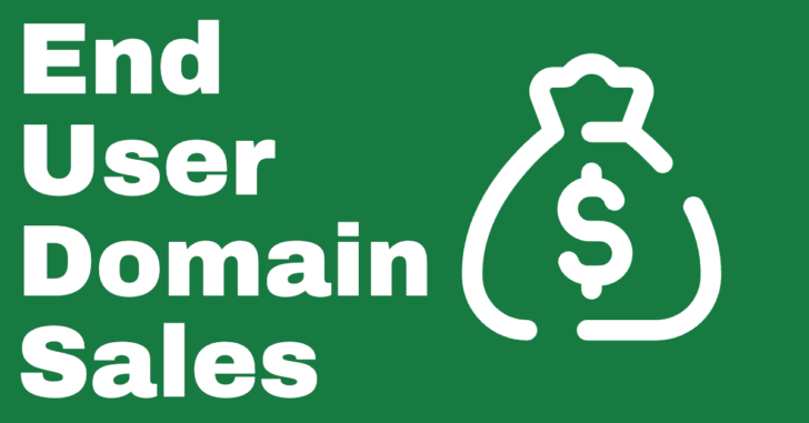 13 end user domain name sales up to $25,000