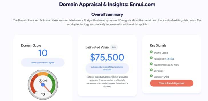 Atom launches domain appraisal tool in beta